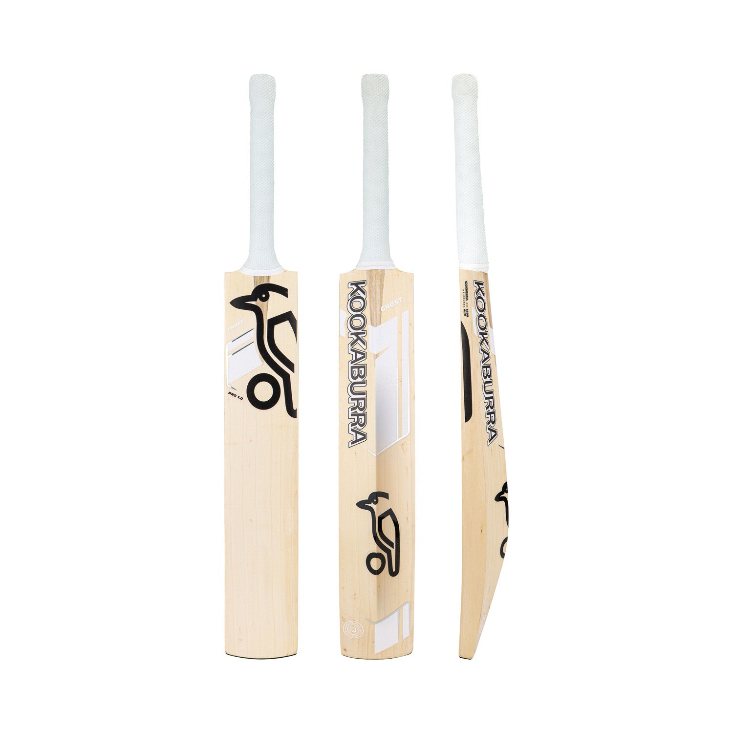 Kookaburra Ghost Pro 1.0 Cricket Bat - Adult Long Blade