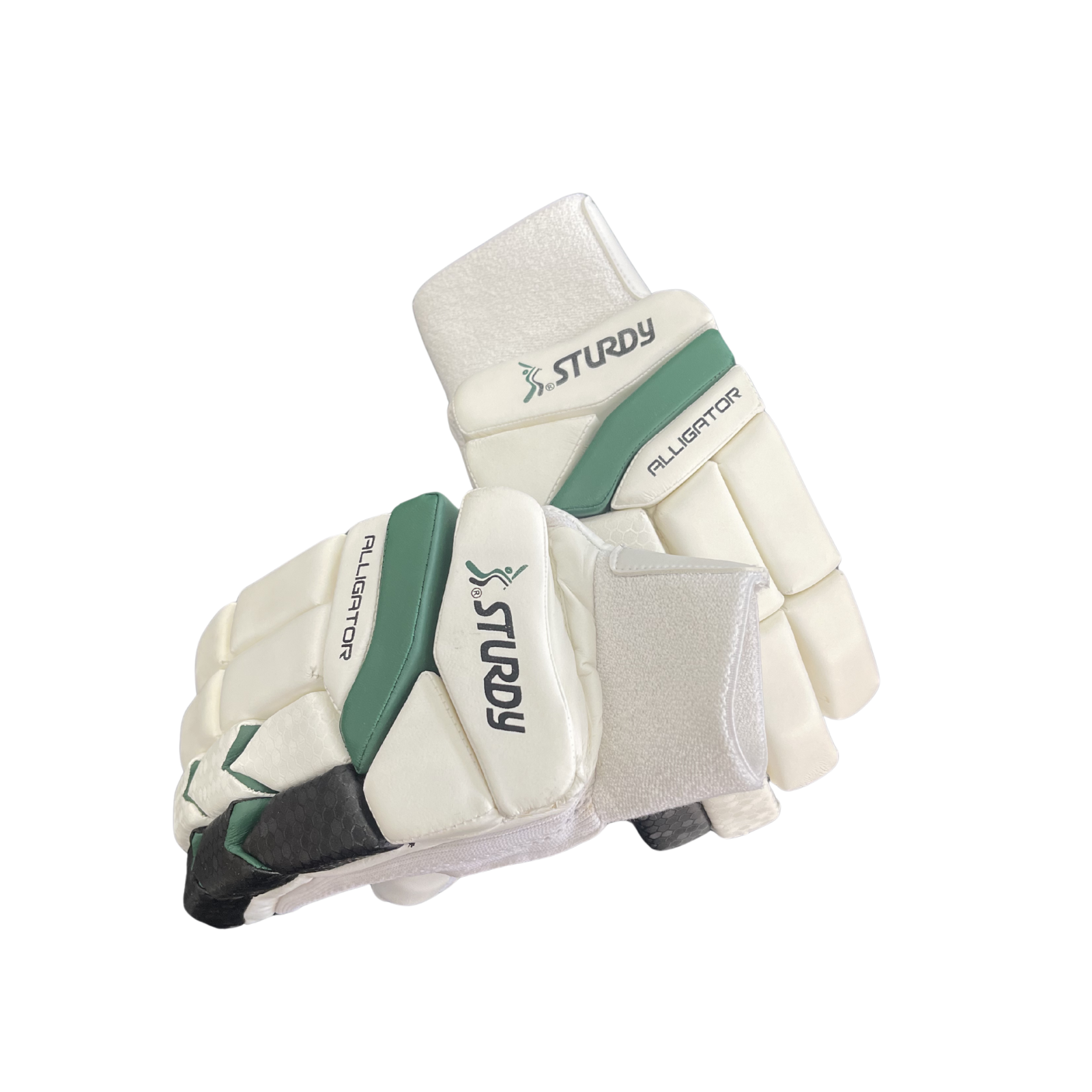 Sturdy Alligator Cricket Batting Gloves - Junior