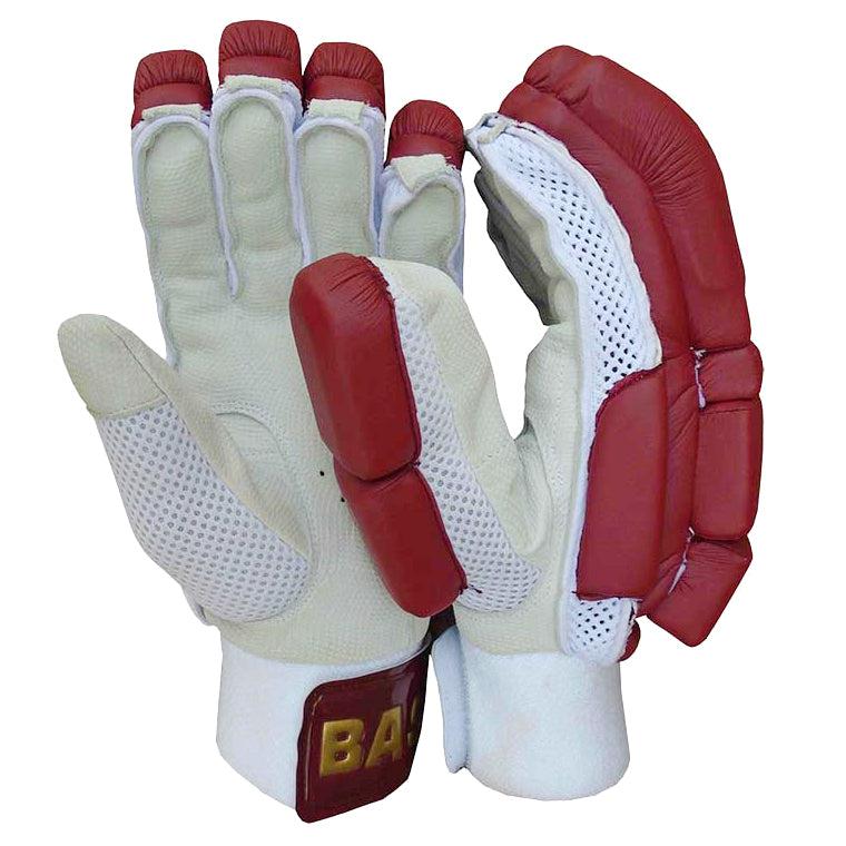 BAS Vintage Classic Batting Gloves - Senior Maroon