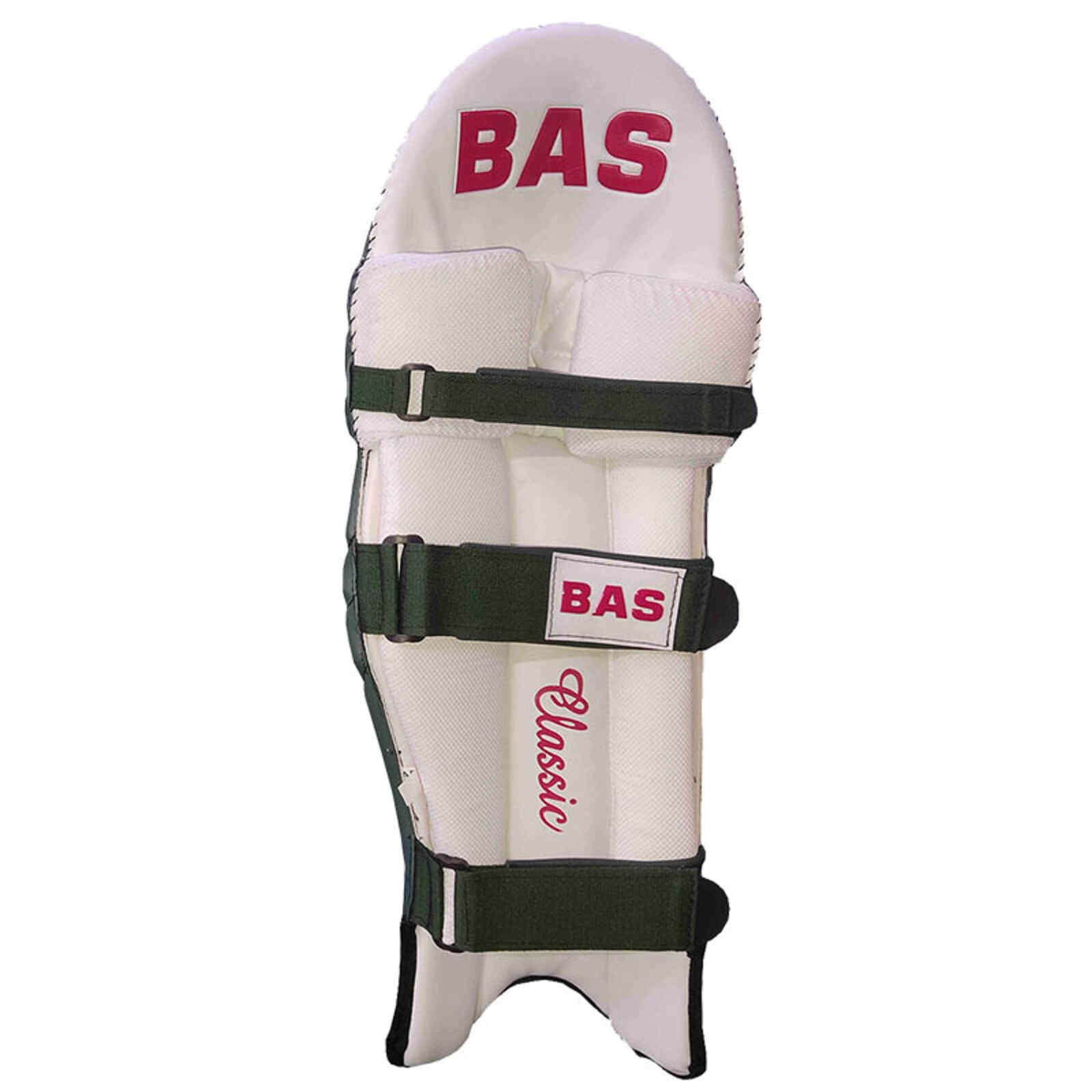 BAS Vintage Classic Green Batting Pads - Senior
