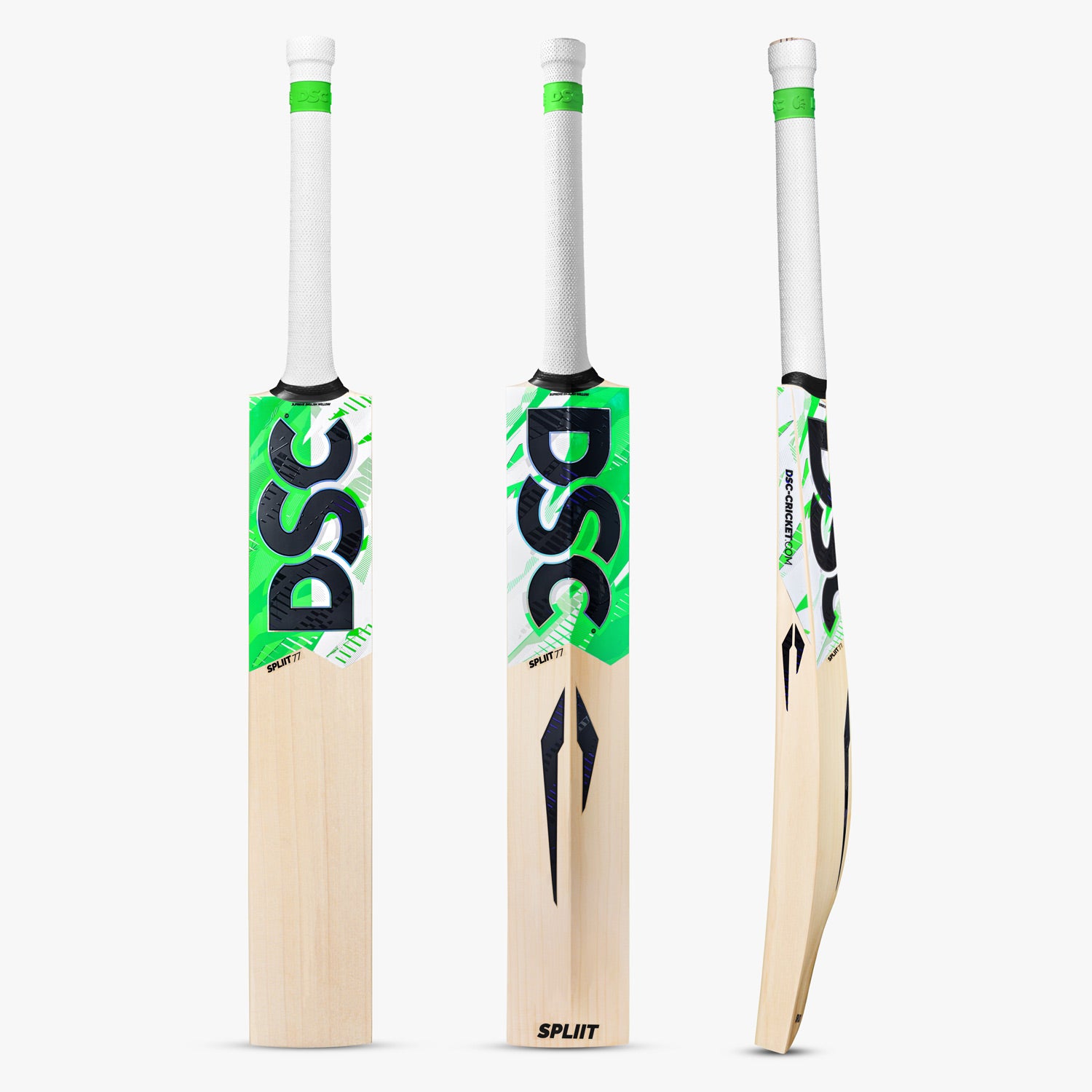 DSC Split 77 Junior Cricket Bat - Size 3
