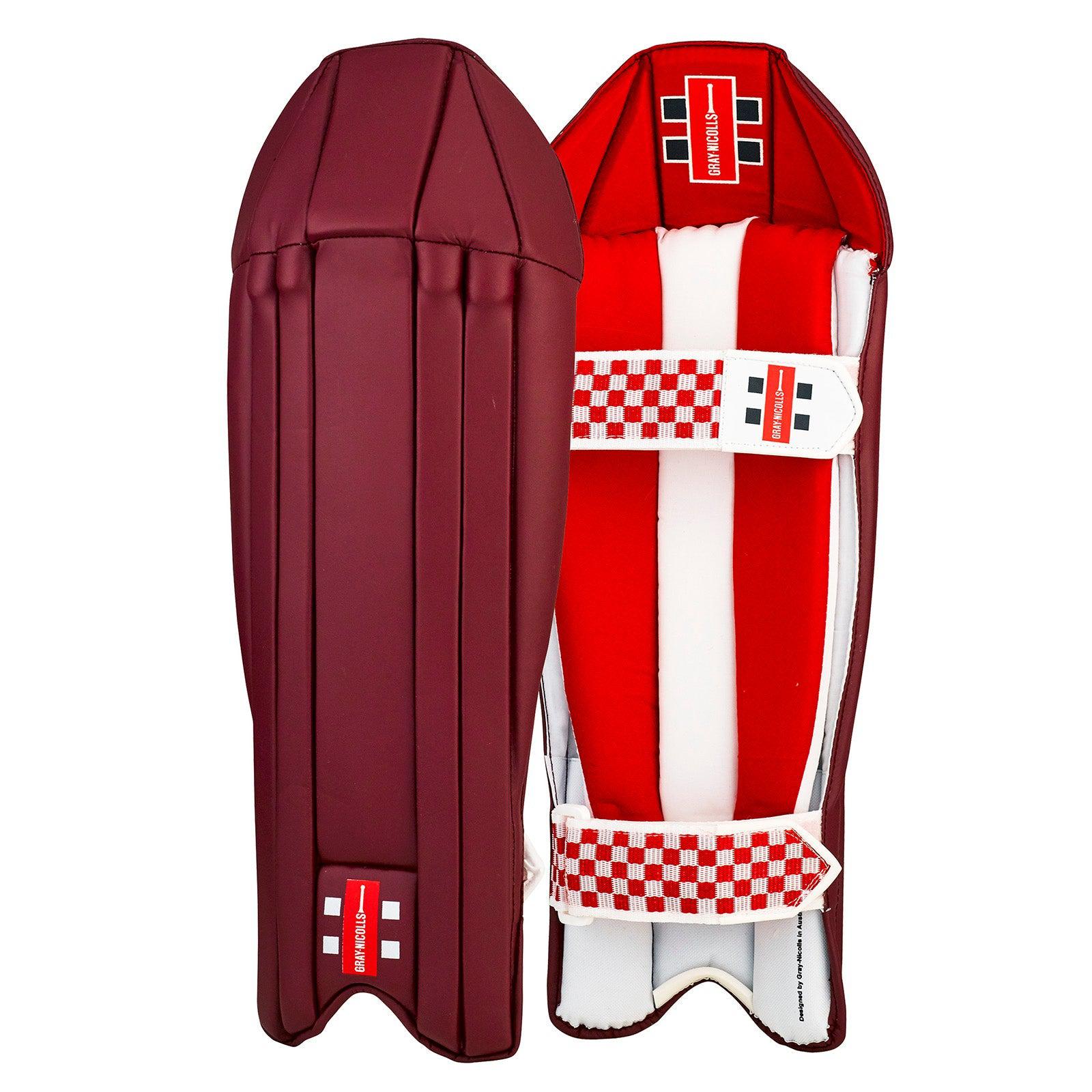 Gray Nicolls Keeping Pads Maroon - Senior