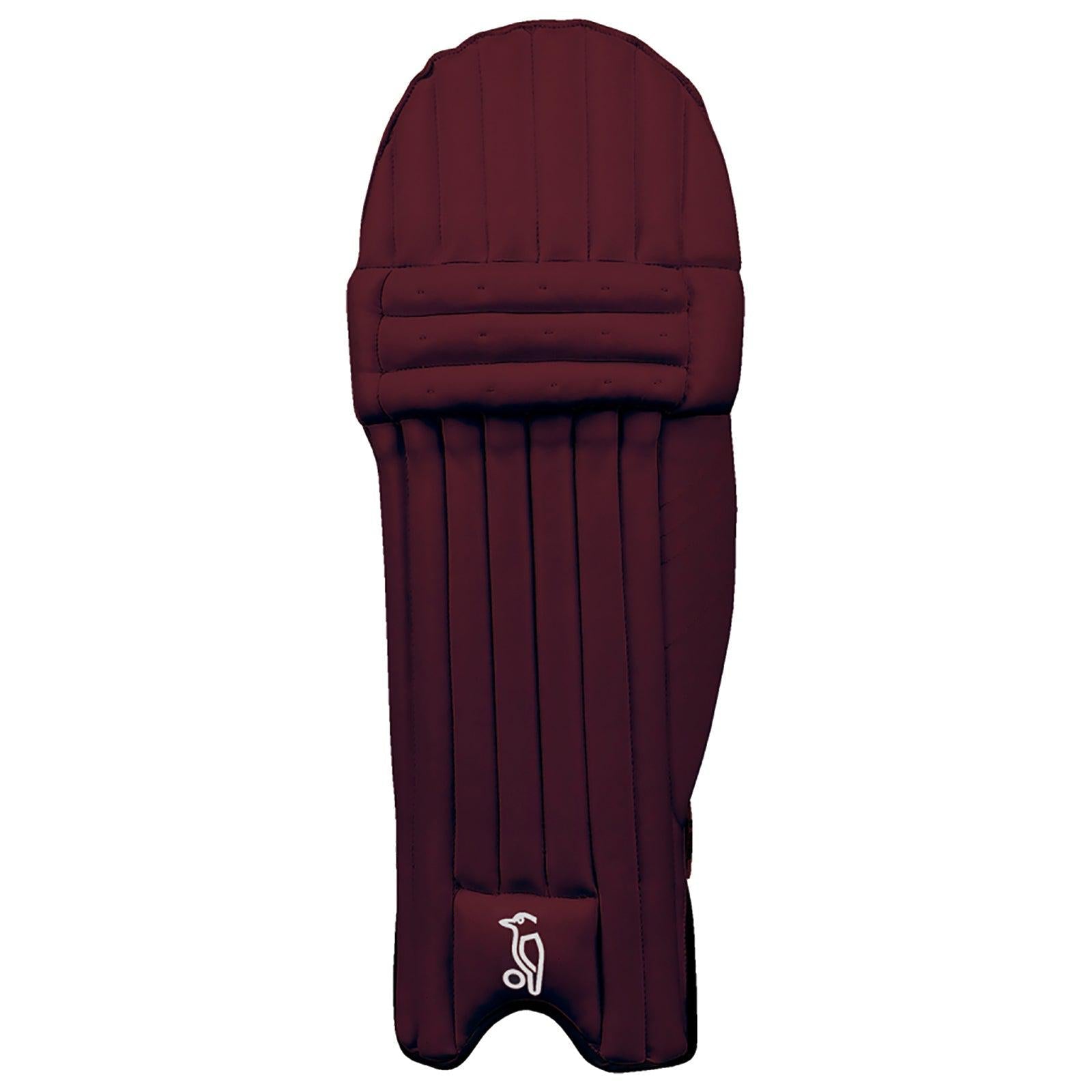 Kookaburra Pro 2.0 Lightweight Coloured Batting Pads Maroon - Senior