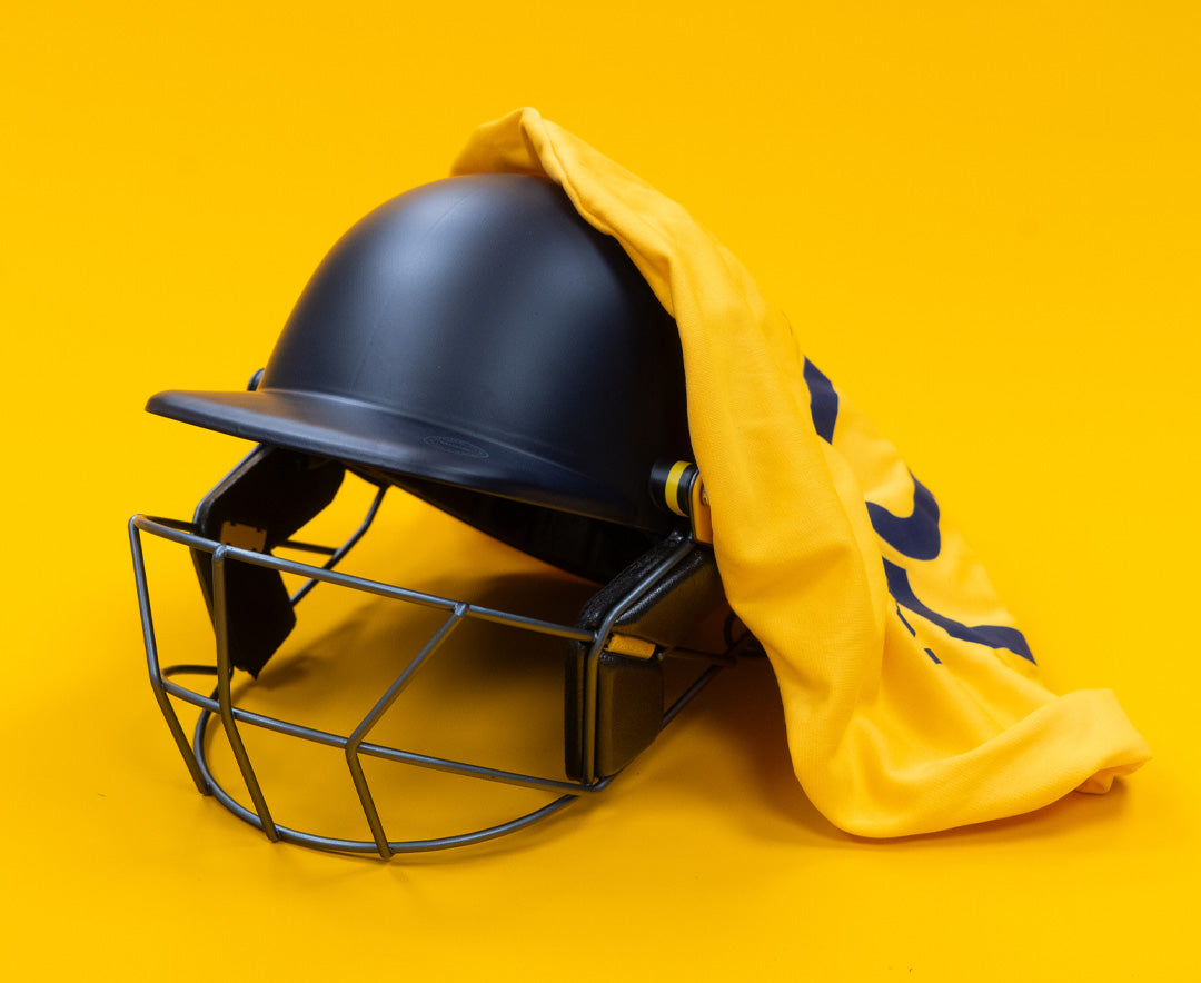 Masuri T Line Plus Steel Grille Cricket Helmet (With Neck Guard) - Junior Navy