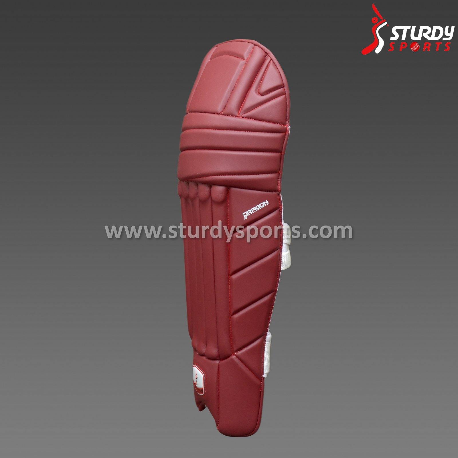 Sturdy Dragon Maroon Batting Legguard - Adult
