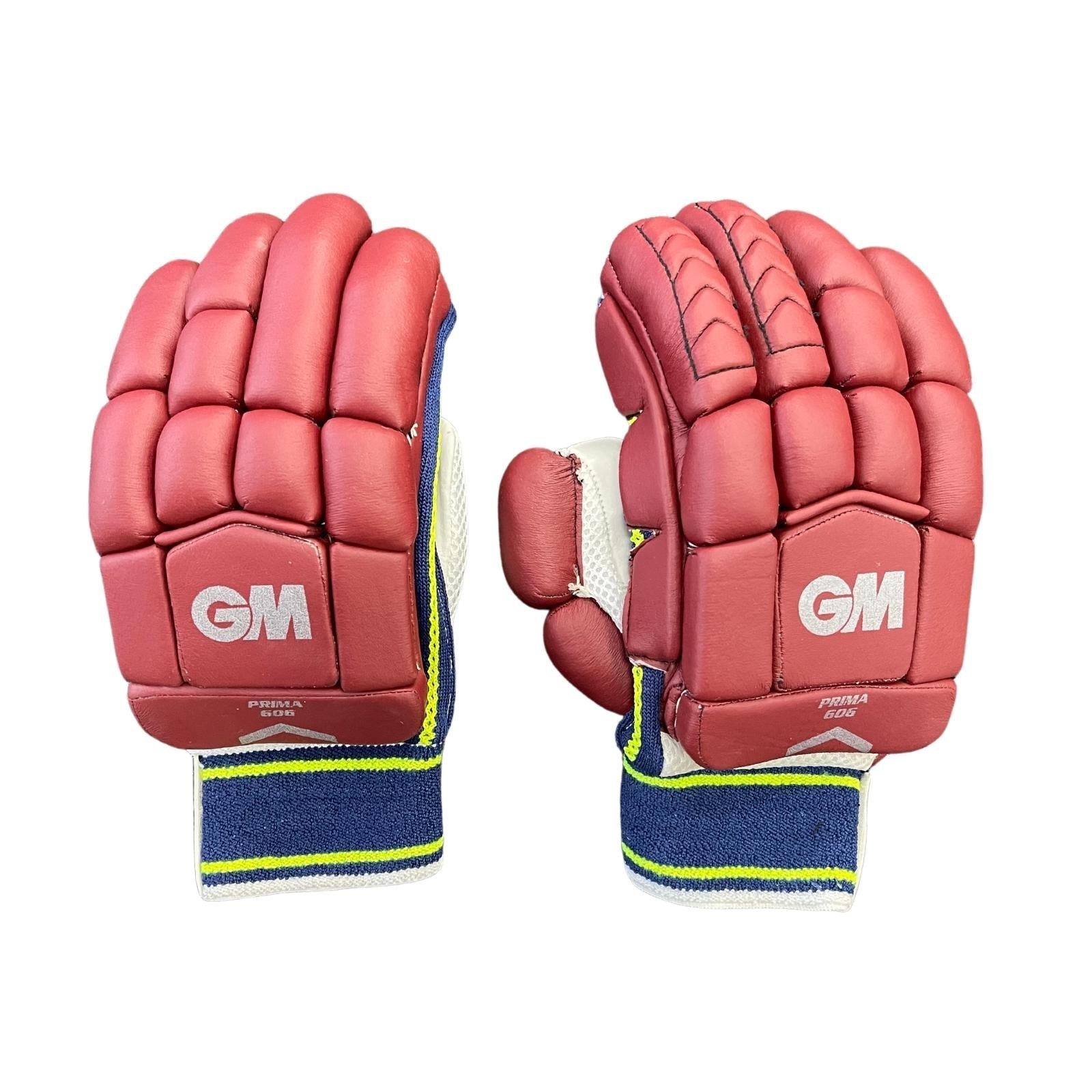 Gunn Moore GM 606 Prima Maroon Batting Gloves Senior