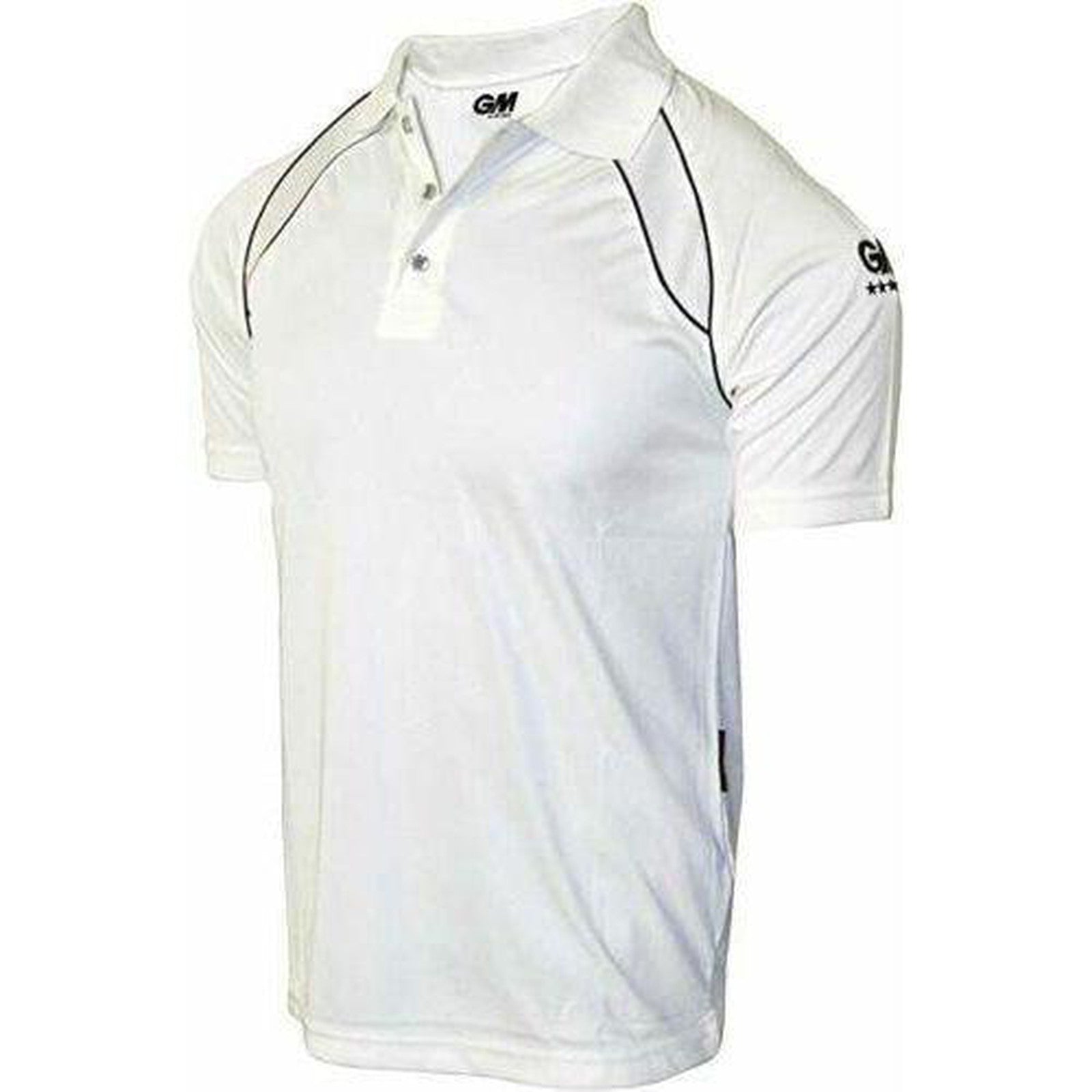 Gunn & Moore GM Cream Short Sleeve Shirt (Mens)
