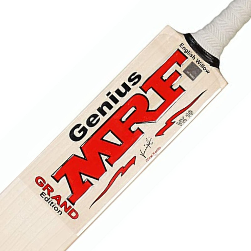 Mrf Virat Kohli Genius Grand Edition Cricket Bat Senior Long Blade Sturdy Sports 