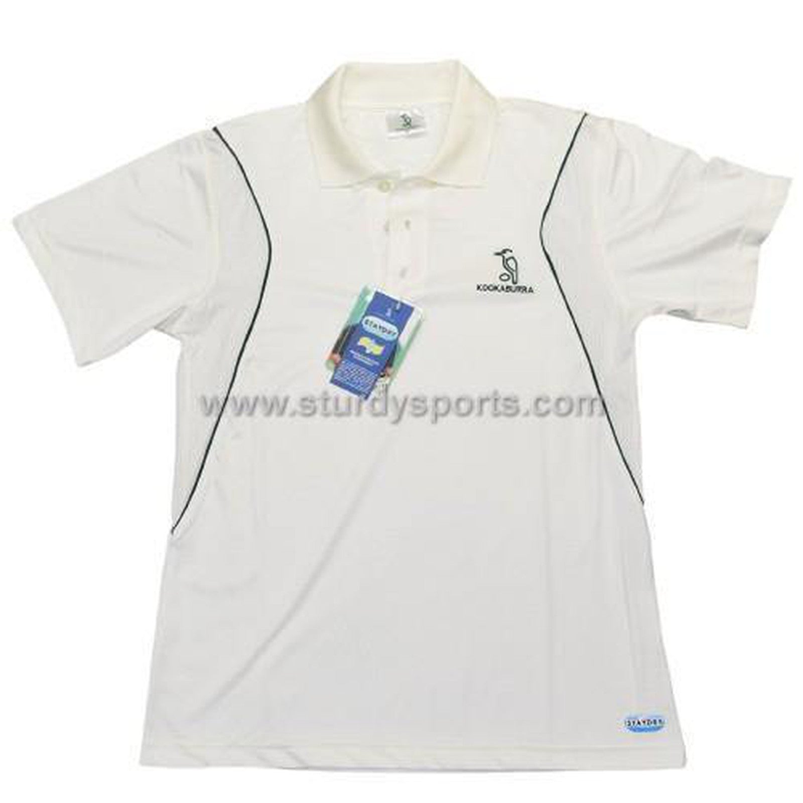 Kookaburra Cream Short Sleeve Shirt (Mens)