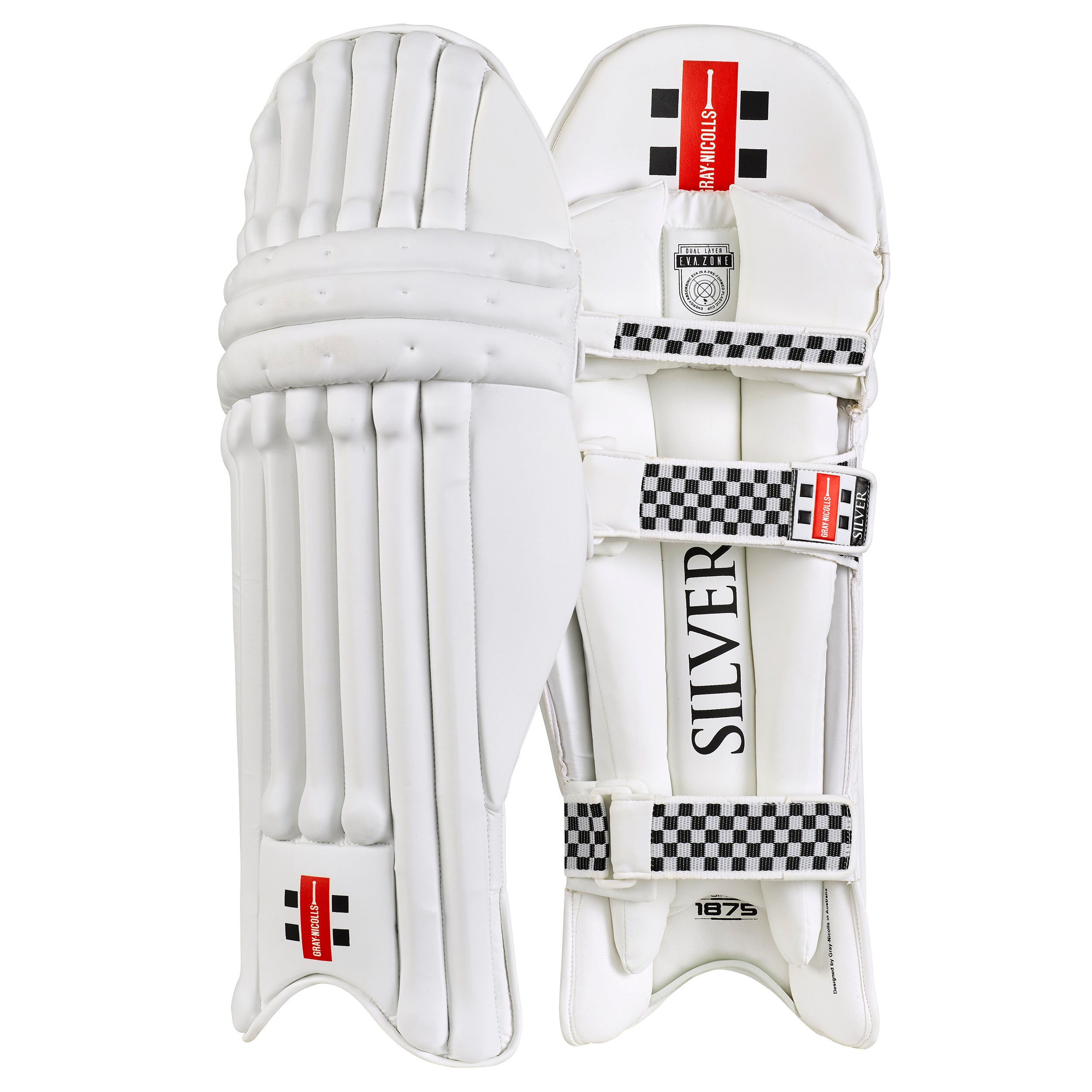 Gray Nicolls Silver Batting Legguard - Small Adult