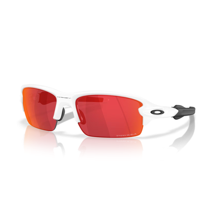 Oakley Flak S Polished White - Prizm Field Sunglasses