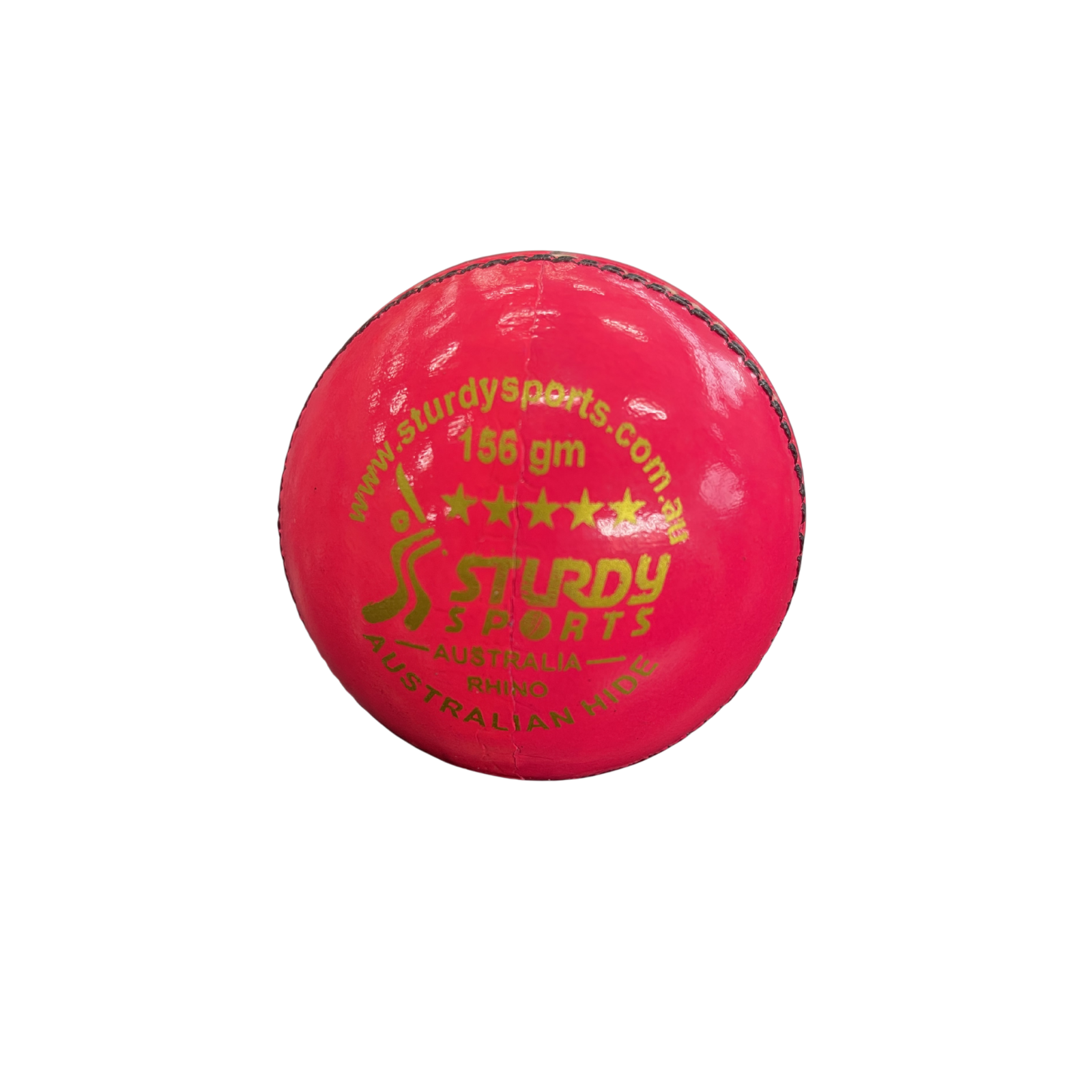 Sturdy Rhino Pink - 4 Piece Cricket Ball