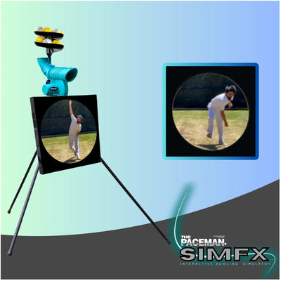 Paceman SIMFX Simulation Screen & Ball Feed System