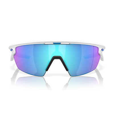 Oakley Sphaera Matte White - Prizm Sapphire Polarized Sunglasses