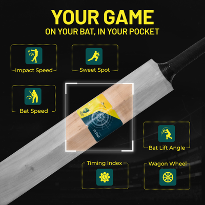 STR8BAT Pro Cricket Bat Smart Sticker V2.0 - Cricket Australia