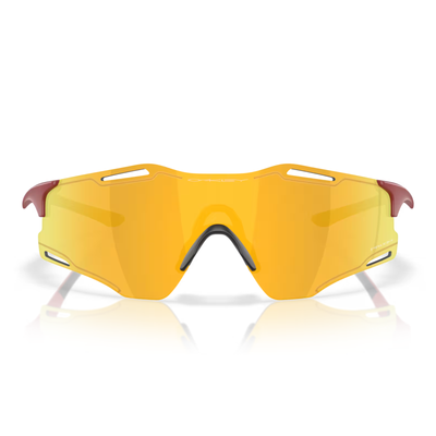 Oakley CYBR ZERO Matte Iron Red - Prizm 24K Sunglasses
