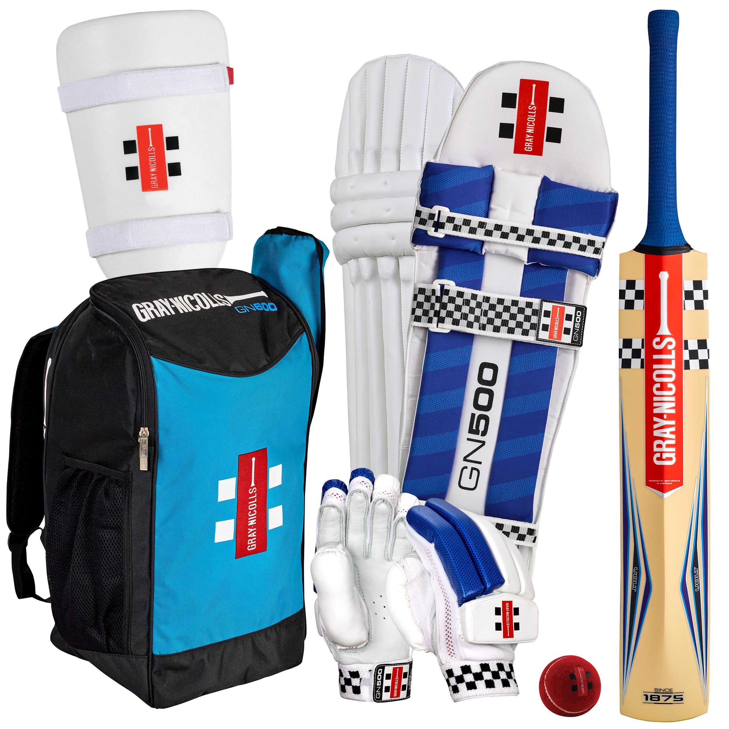 Gray Nicolls GN Kashmiri Willow Cricket Set - Youth
