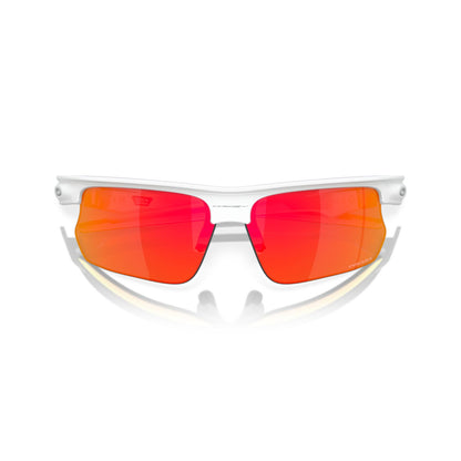 Oakley Bisphaera Polished White - Prizm Ruby Sunglasses