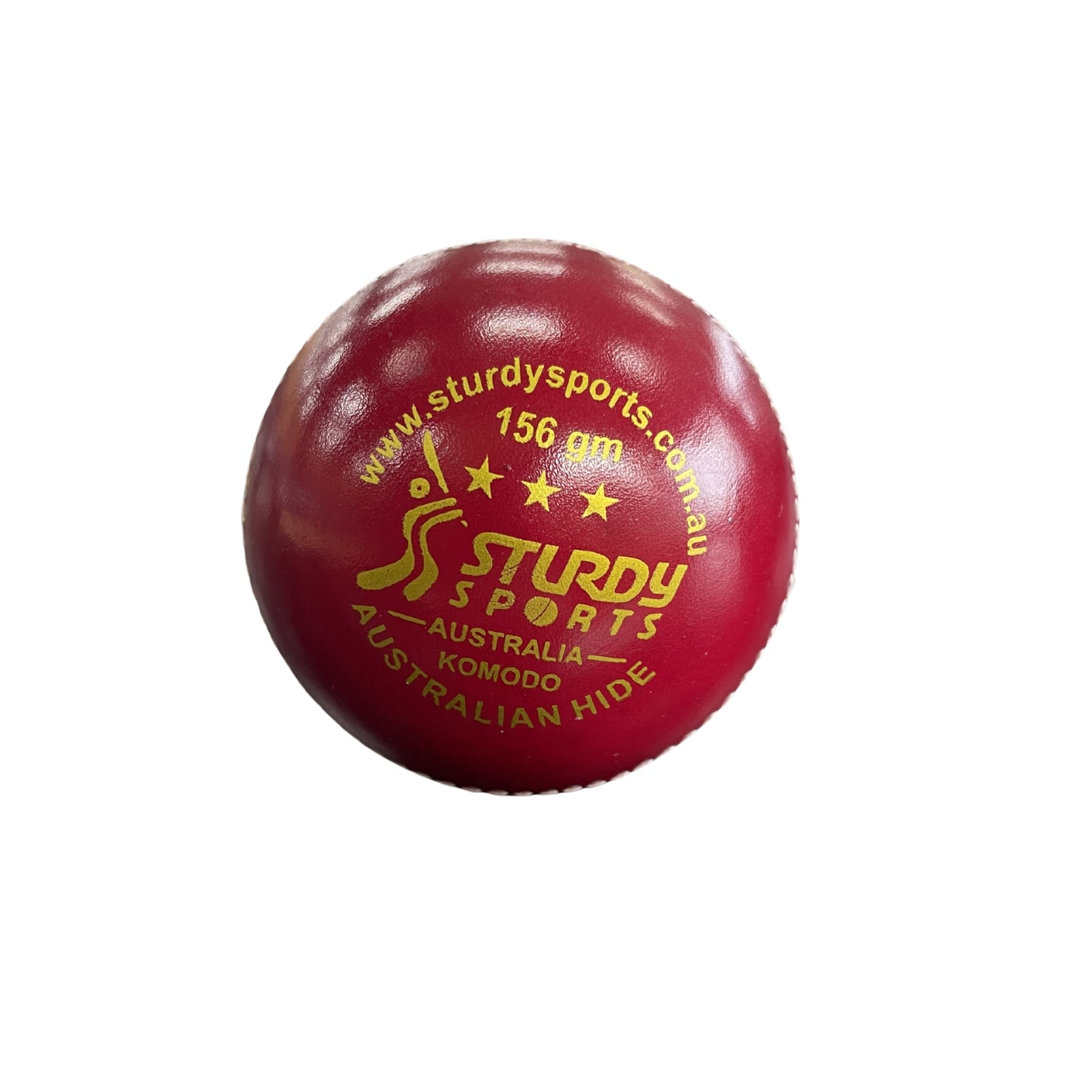 Sturdy Komodo Red 2 Piece Cricket Ball - Senior
