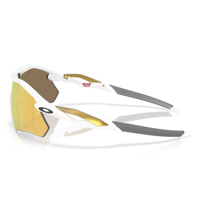 Oakley RADAR PLATE Polished White - Prizm 24K Polarized Sunglasses