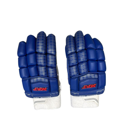 MRF Genius 360 Batting Gloves - Senior Royal Blue