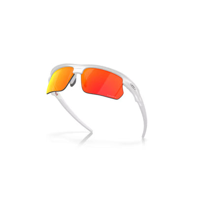 Oakley Bisphaera Polished White - Prizm Ruby Sunglasses