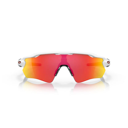 Oakley Radar EV Path Polished White - Prizm Ruby Sunglasses