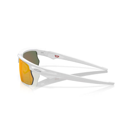 Oakley Bisphaera Polished White - Prizm Ruby Sunglasses