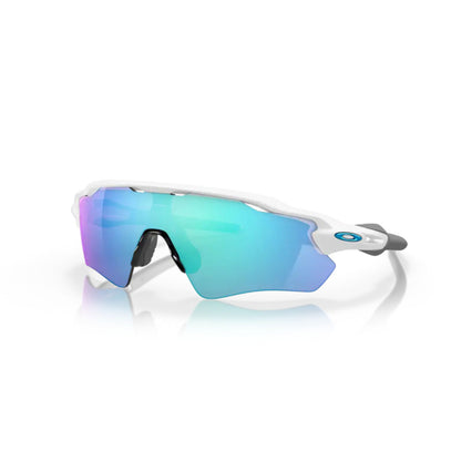 Oakley Radar EV Path Polished White - Prizm Sapphire Sunglasses