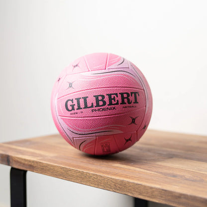 Gilbert Phoenix Pink Netball - Size 5