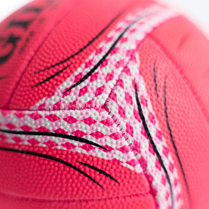 Gilbert Spectra T500 Pink Netball - Size 5