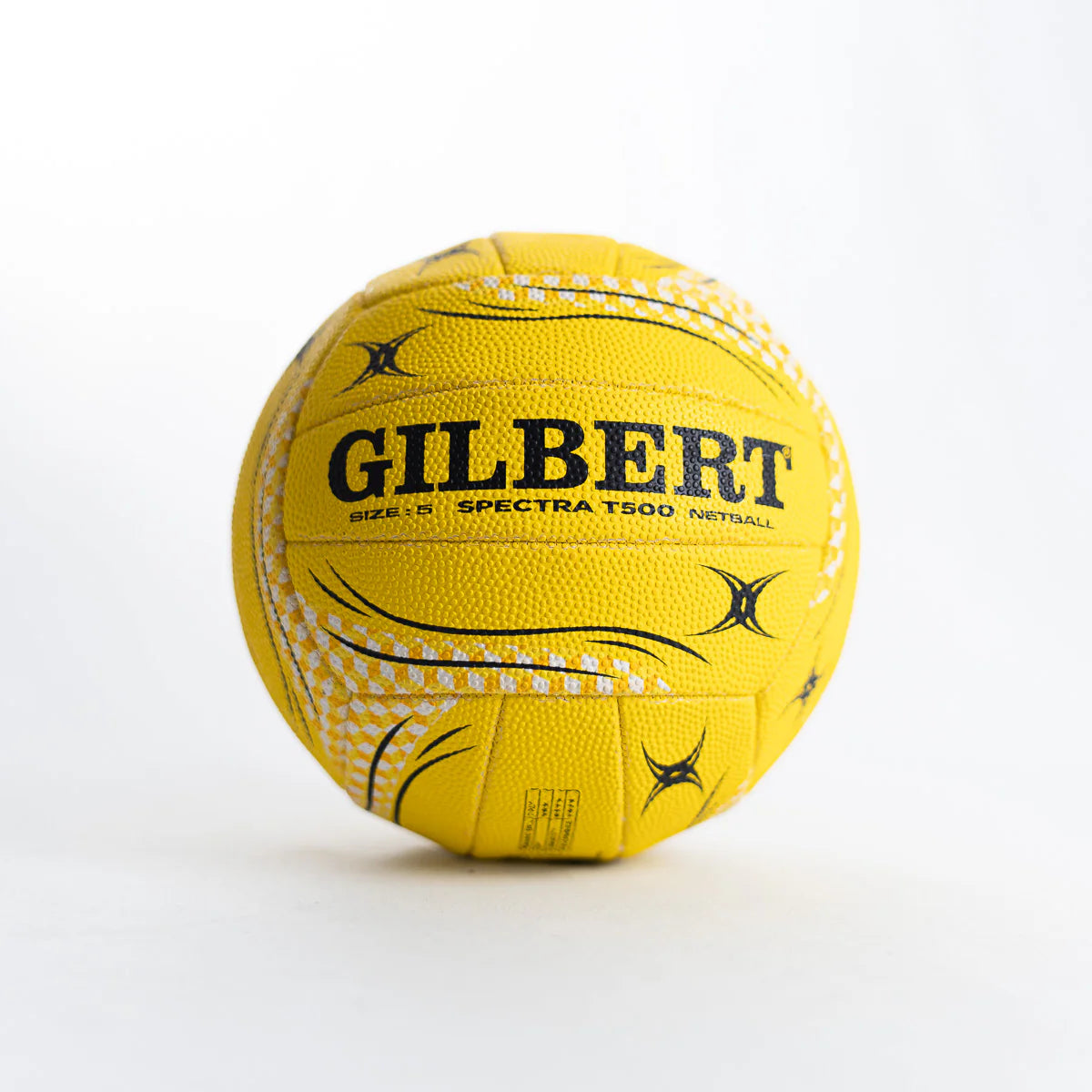 Gilbert Spectra T500 Yellow Netball - Size 5