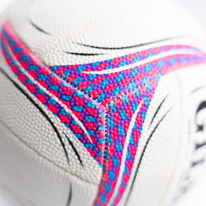 Gilbert Spectra T500 White Netball - Size 5