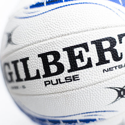 Gilbert Pulse Netball White - Size 5