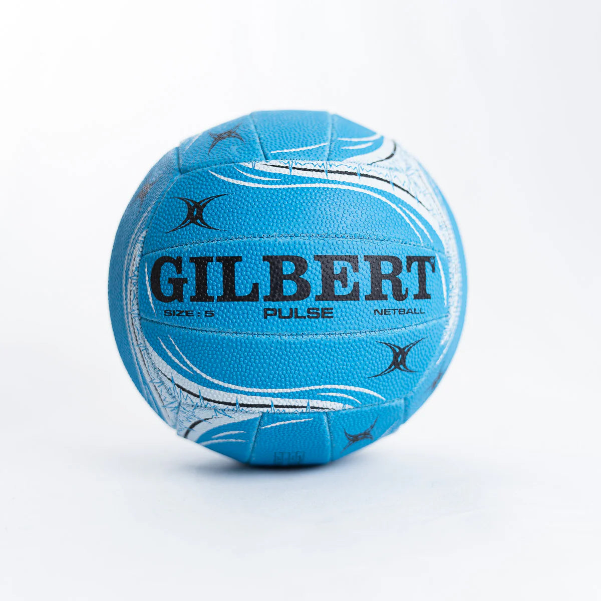 Gilbert Pulse Netball Blue - Size 5