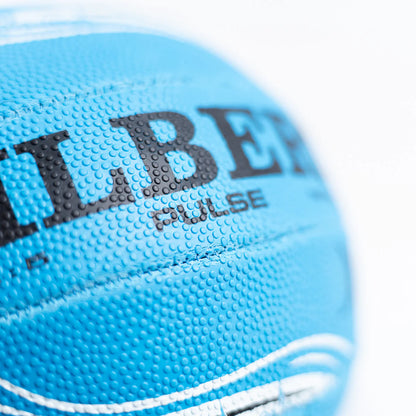 Gilbert Pulse Netball Blue - Size 5