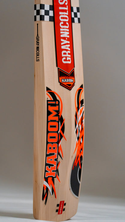 Gray Nicolls David Warner Kaboom Premier Cricket Bat - Senior Long Blade