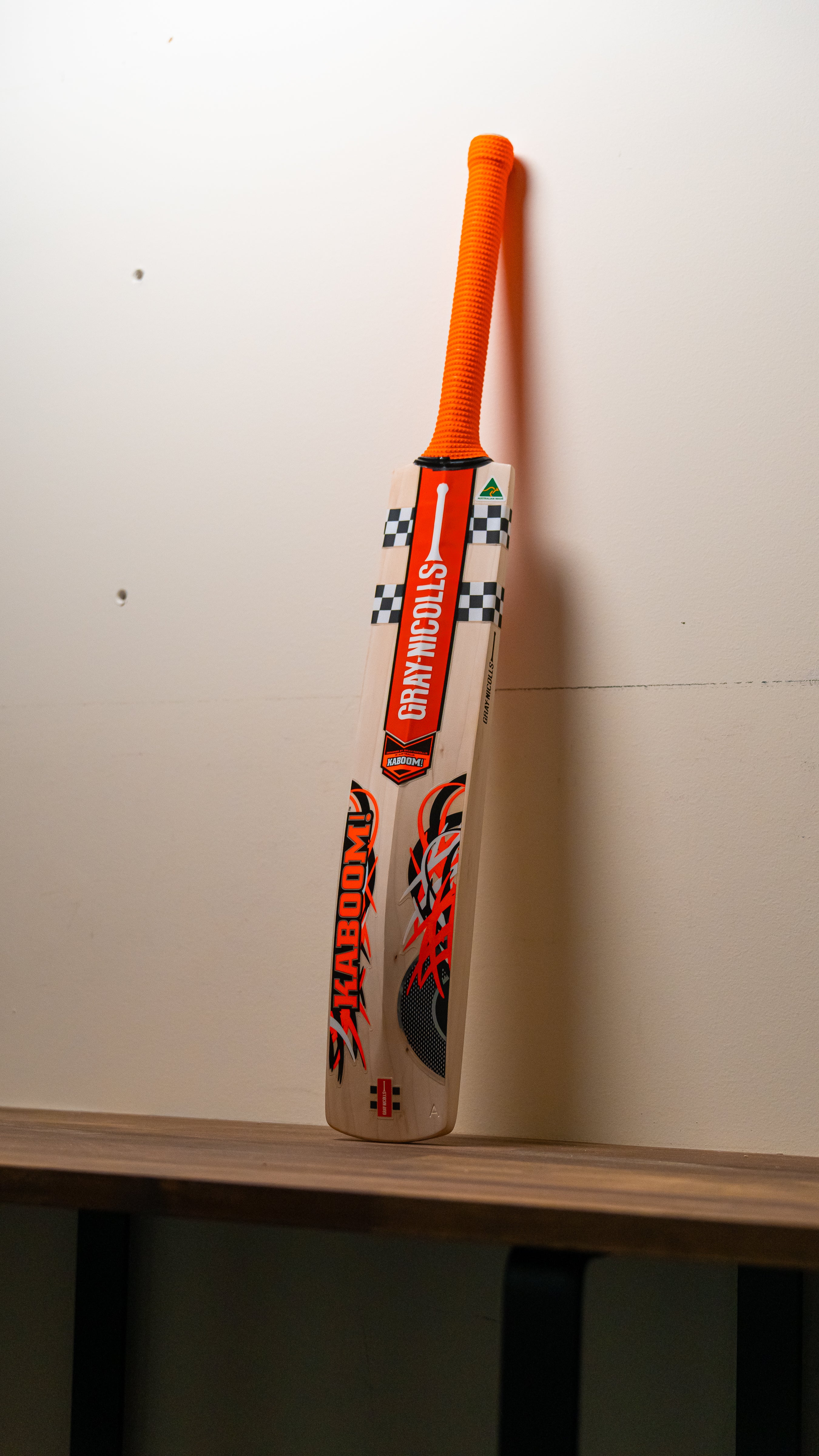 Gray Nicolls David Warner Kaboom Premier Cricket Bat - Senior Long Blade