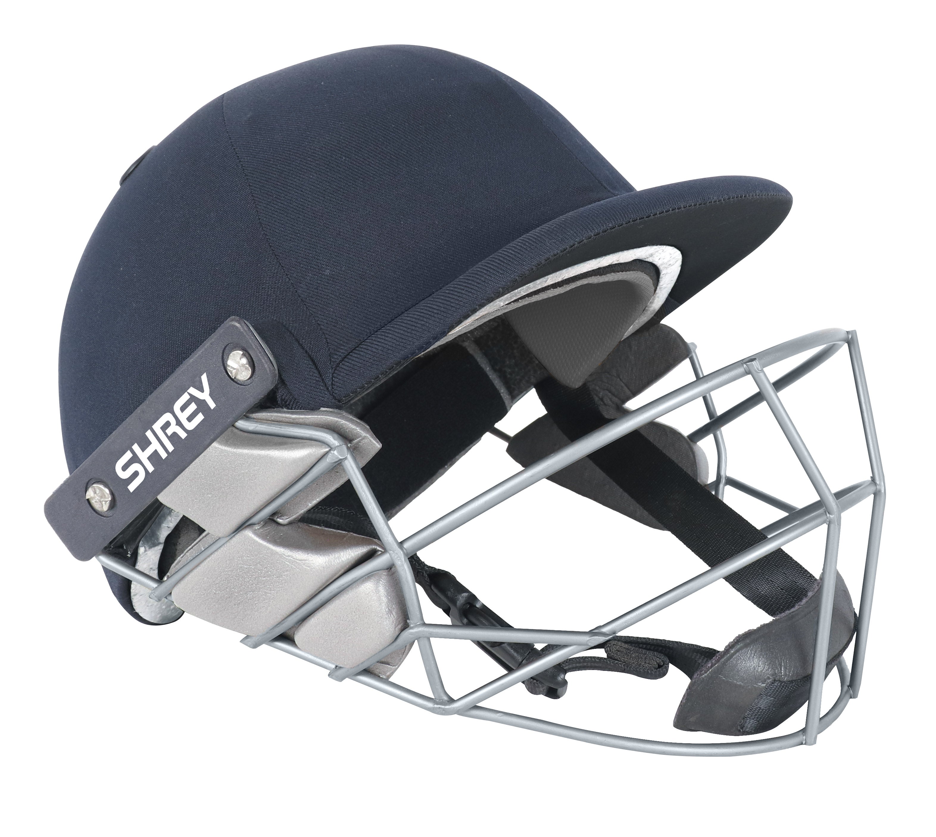 Shrey Performance Wicket Keeping Cricket Helmet - Navy Junior