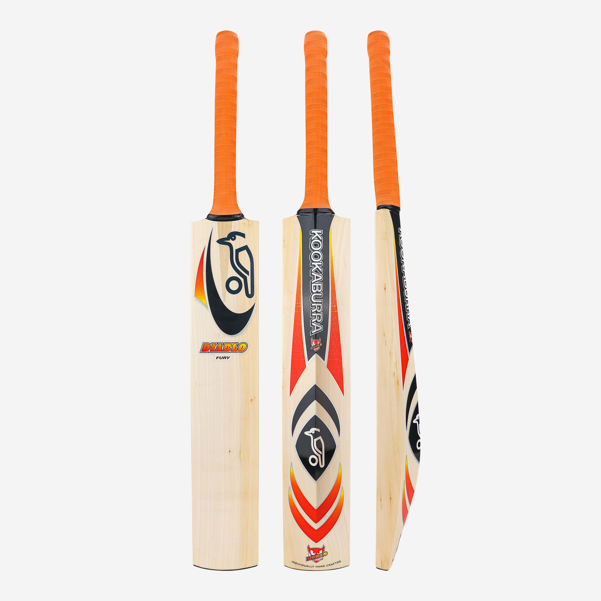 Kookaburra Retro Diablo Fury Cricket Bat - Senior