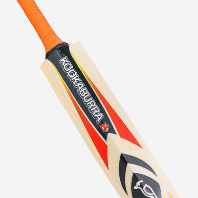 Kookaburra Retro Diablo Rage Cricket Bat - Adult Long Blade