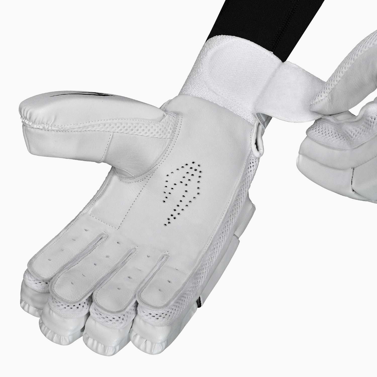DSC Blak Junior Batting Gloves - XS Junior