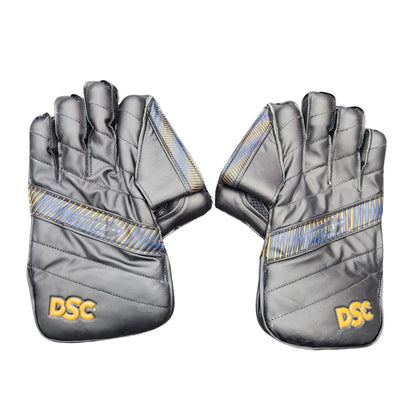 DSC Blak Pro Wicket Keeping Gloves - Adult