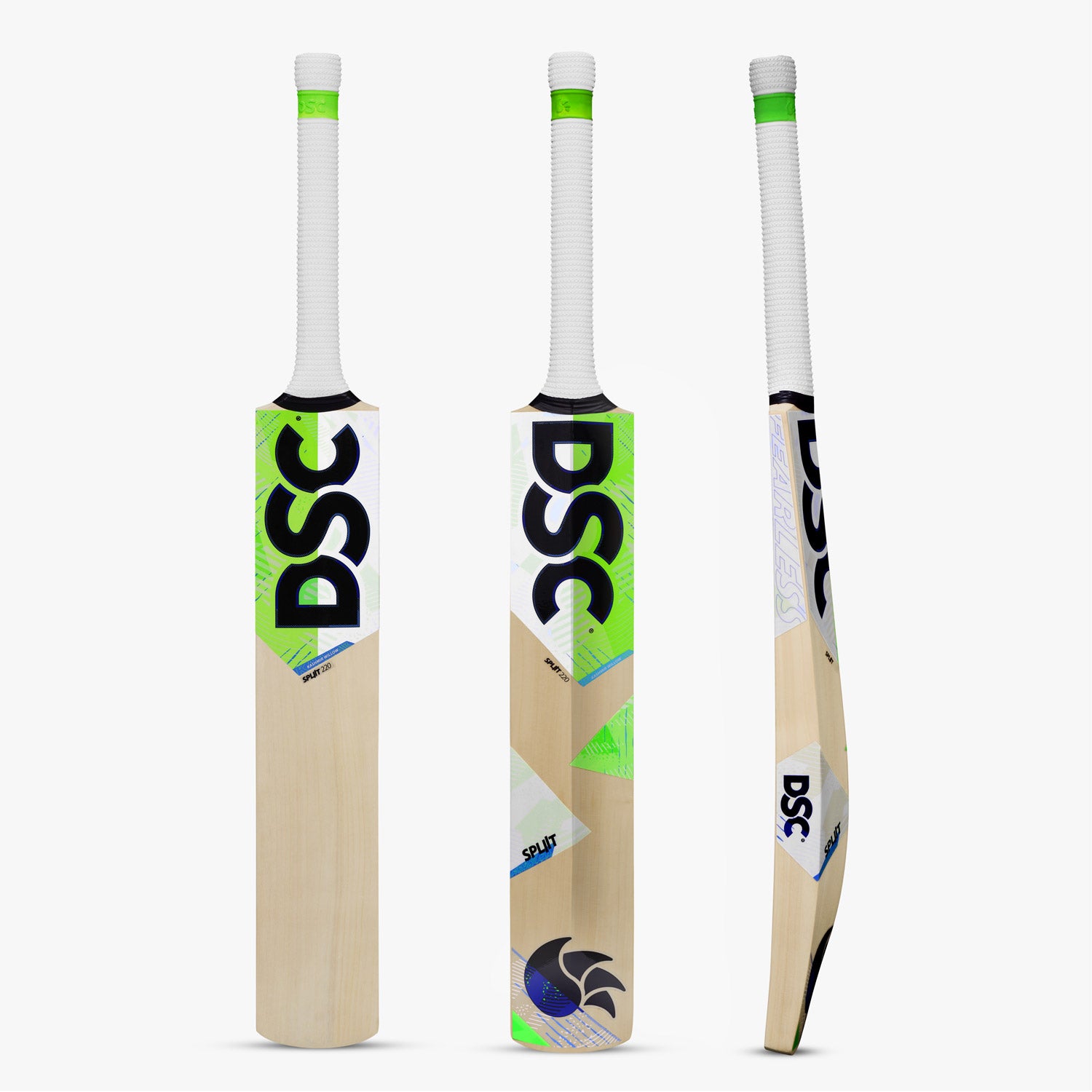 DSC Spliit 220 Kashmiri Willow Cricket Bat - Senior