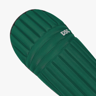 DSC Flexlite Batting Leg Guard - Adult Green