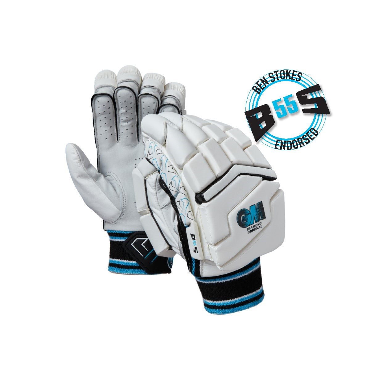 Gunn & Moore Diamond Original Cricket Batting Gloves - Senior Large