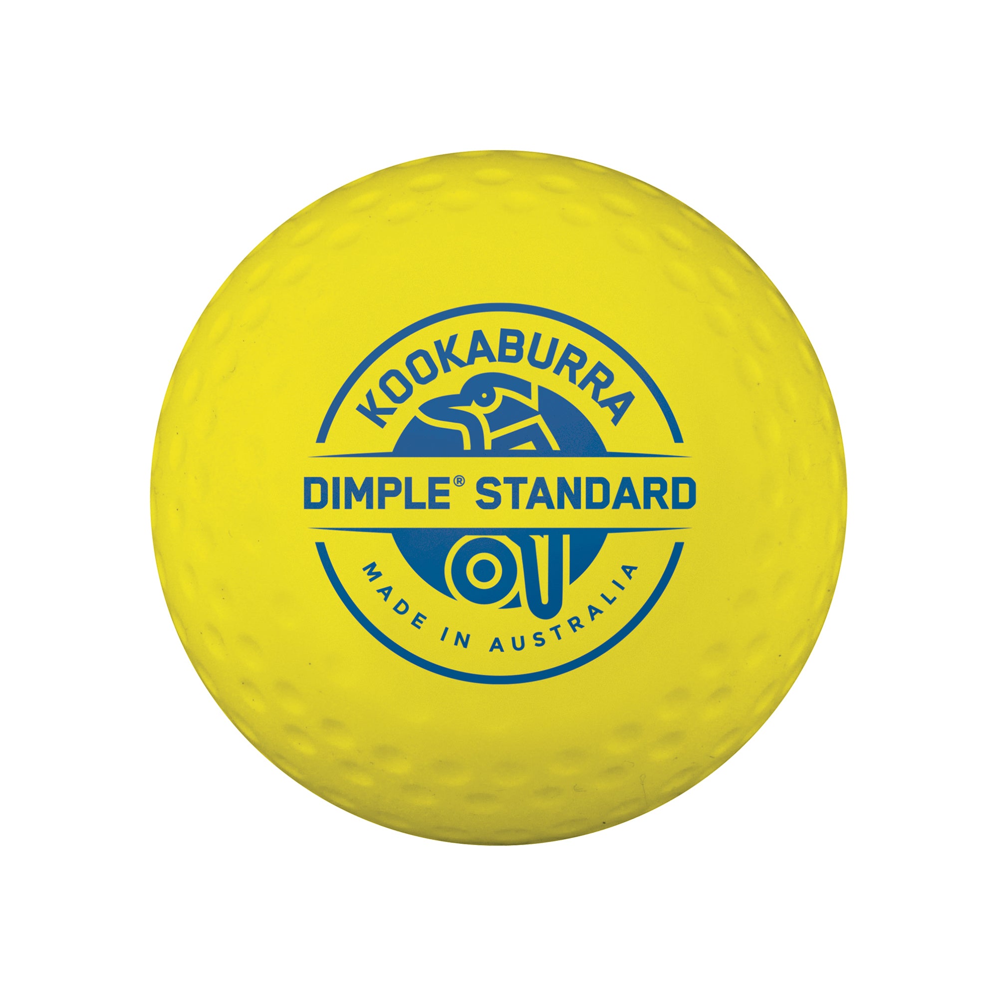 Kookaburra Dimple Standard Hockey Ball - Yellow