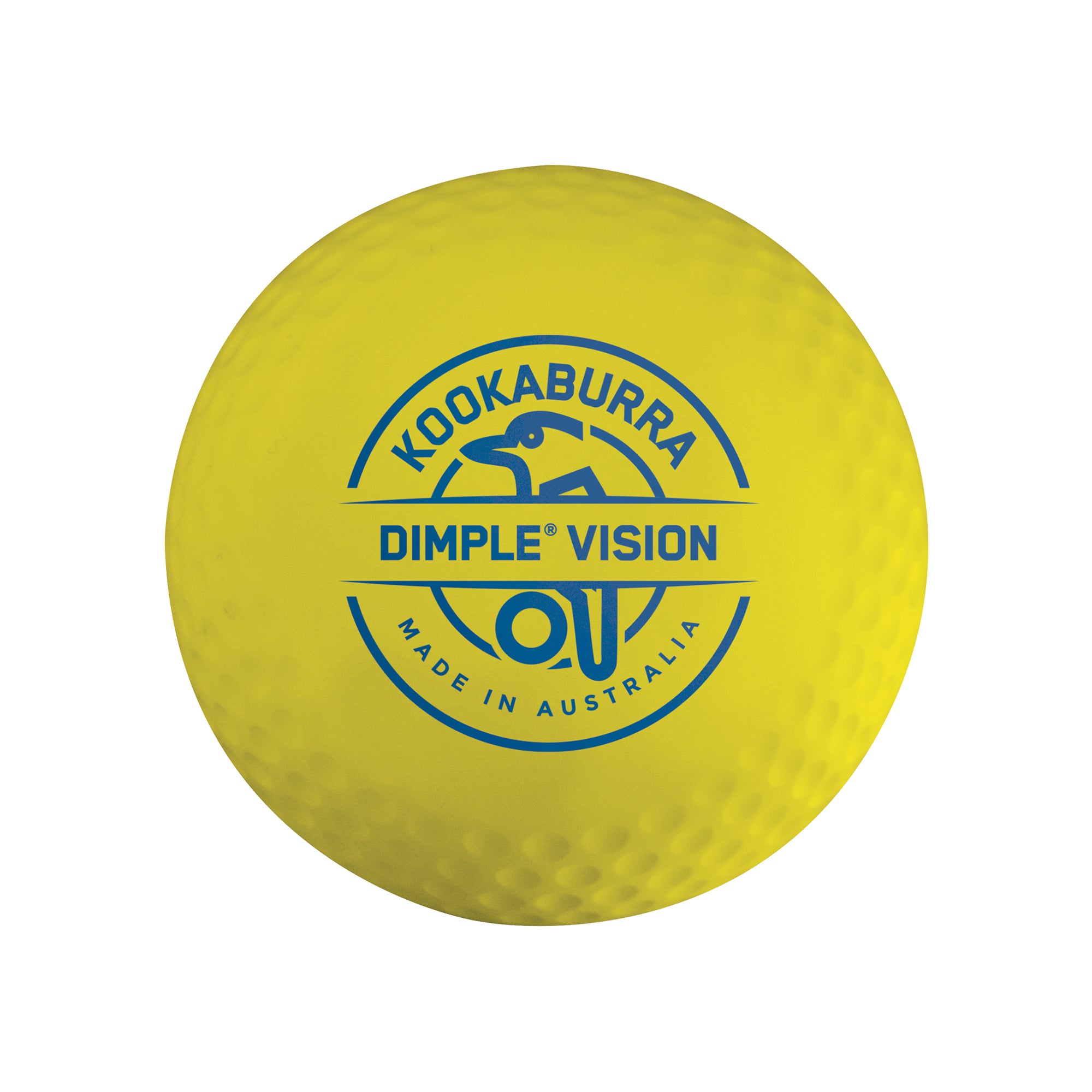Kookaburra Dimple Vision Hockey Ball - Yellow