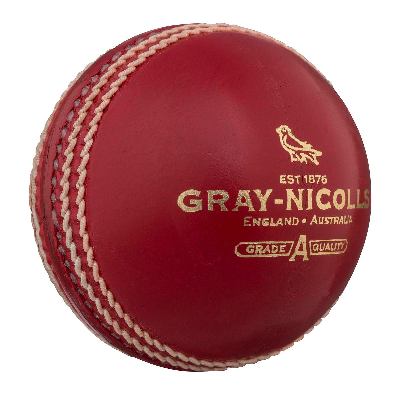 Gray Nicolls Crown Prestige 4 Pc Ball - Red 156g