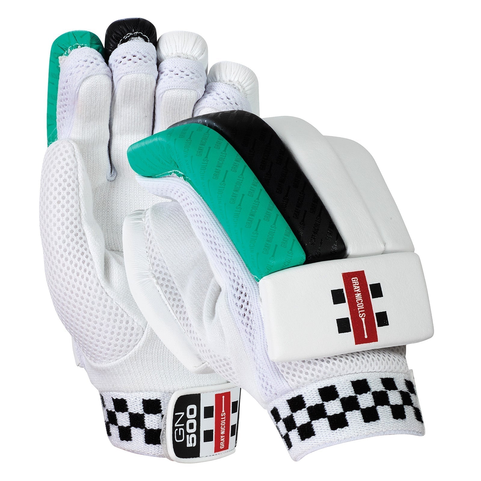 Gray Nicolls GN 500 Batting Gloves Aquamarine - Junior